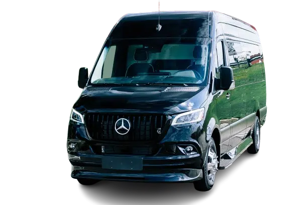 8 PASSENGER BLACK JET SPRINTER